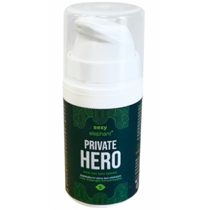 Cestovné balenie Mužský intímny dezodorant Private Hero (15 ml)