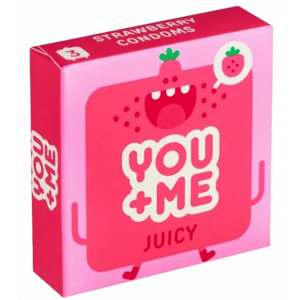 You Me JUICY – ochutené kondómy (3 ks)