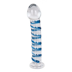 Sklenené dildo Arts Clair Bleu (17 cm)