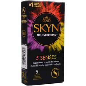 SKYN 5 Senses – mix bezlatexových kondómov (5 ks)