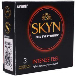 SKYN Intense Feel – bezlatexové kondómy (3 ks)