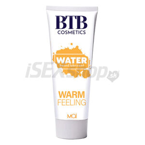BTB Cosmetics Water Lube Warm gél s hrejivým efektom 100 ml