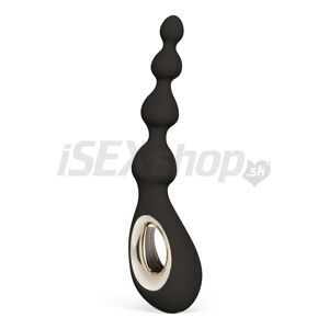 Lelo Soraya Beads Rechargeable Waterproof Anal Vibrator Black