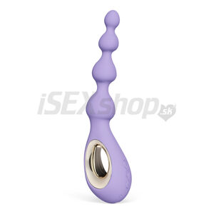 Lelo Soraya Beads Rechargeable Waterproof Anal Vibrator Purple