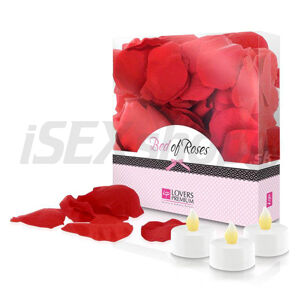Lovers Premium Bed of Roses - Růžové lupeny