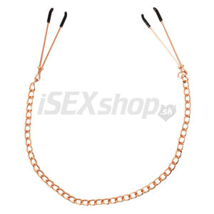 Magic Shiver nipple clamps with chain