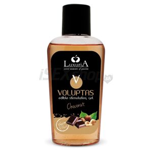 Stimulačný lubrikant Voluptas Choconut s hrejivým efektom 100 ml