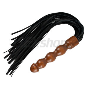 Leather Flogger Wood